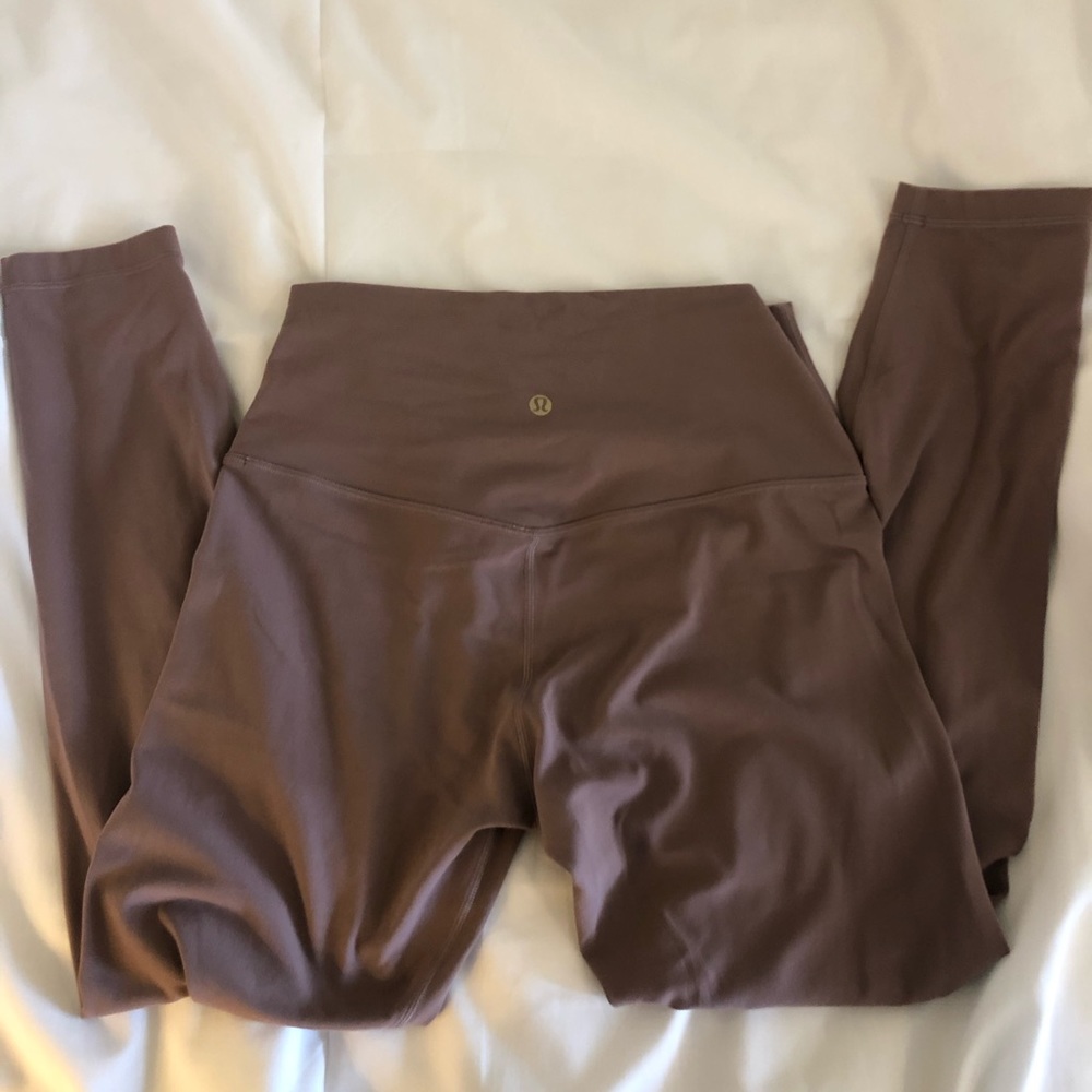Mauve Lululemon Align Leggings